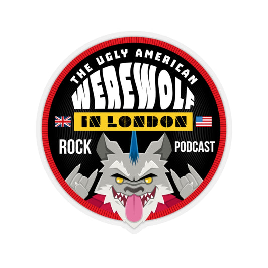 Ugly American Werewolf in London Stickers